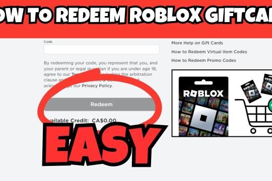 The Complete Guide to Roblox gift card redeem